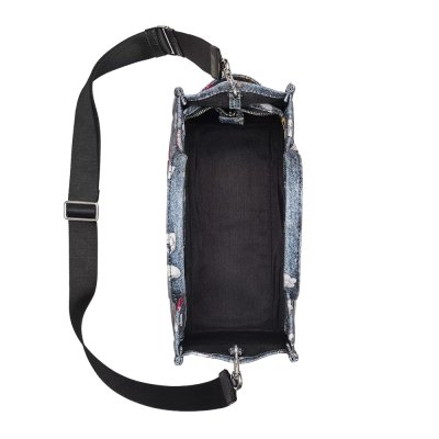 THE TROMPE L'OEIL TRINKET CANVAS MEDIUM TOTE BAG